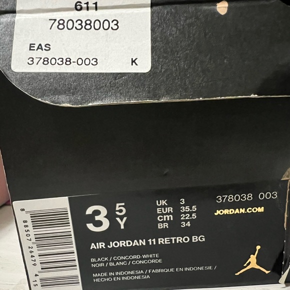 Air Jordan 11 Retro 2016 Spacejams - Picture 10 of 10